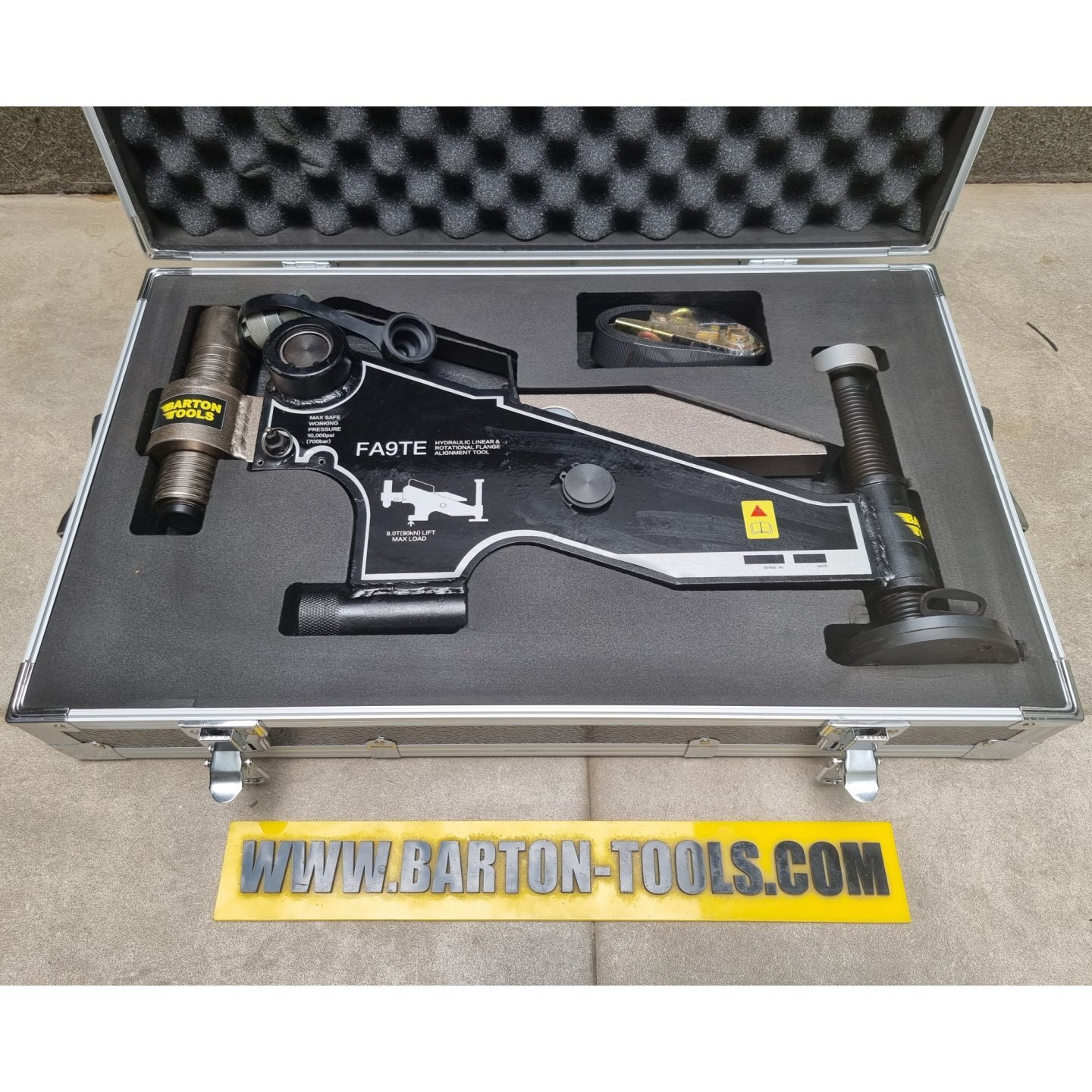 Hydraulic Flange Alignment Tool 9 Ton FA9TE BARTON Flange Alignment