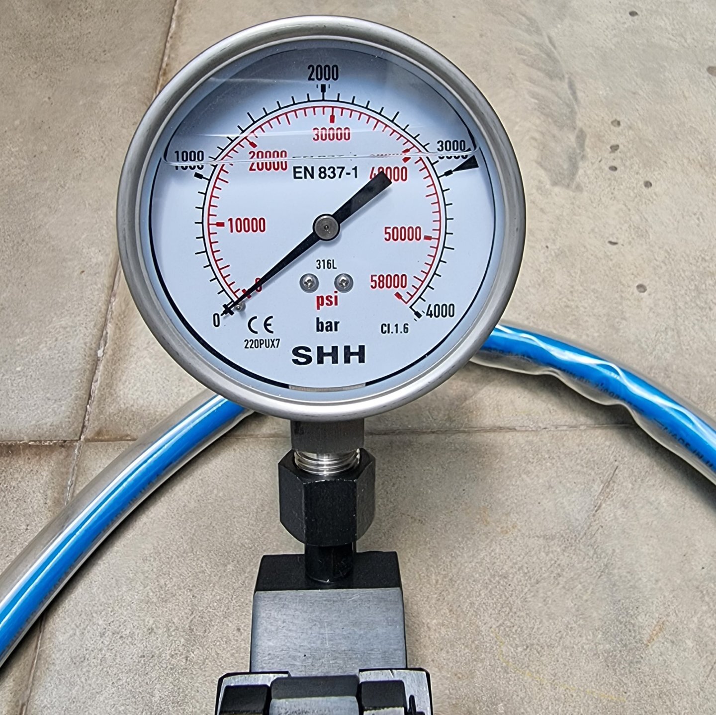 Ultra High Pressure Hydraulic Pump 2800bar HHB280 BARTON Ultra High