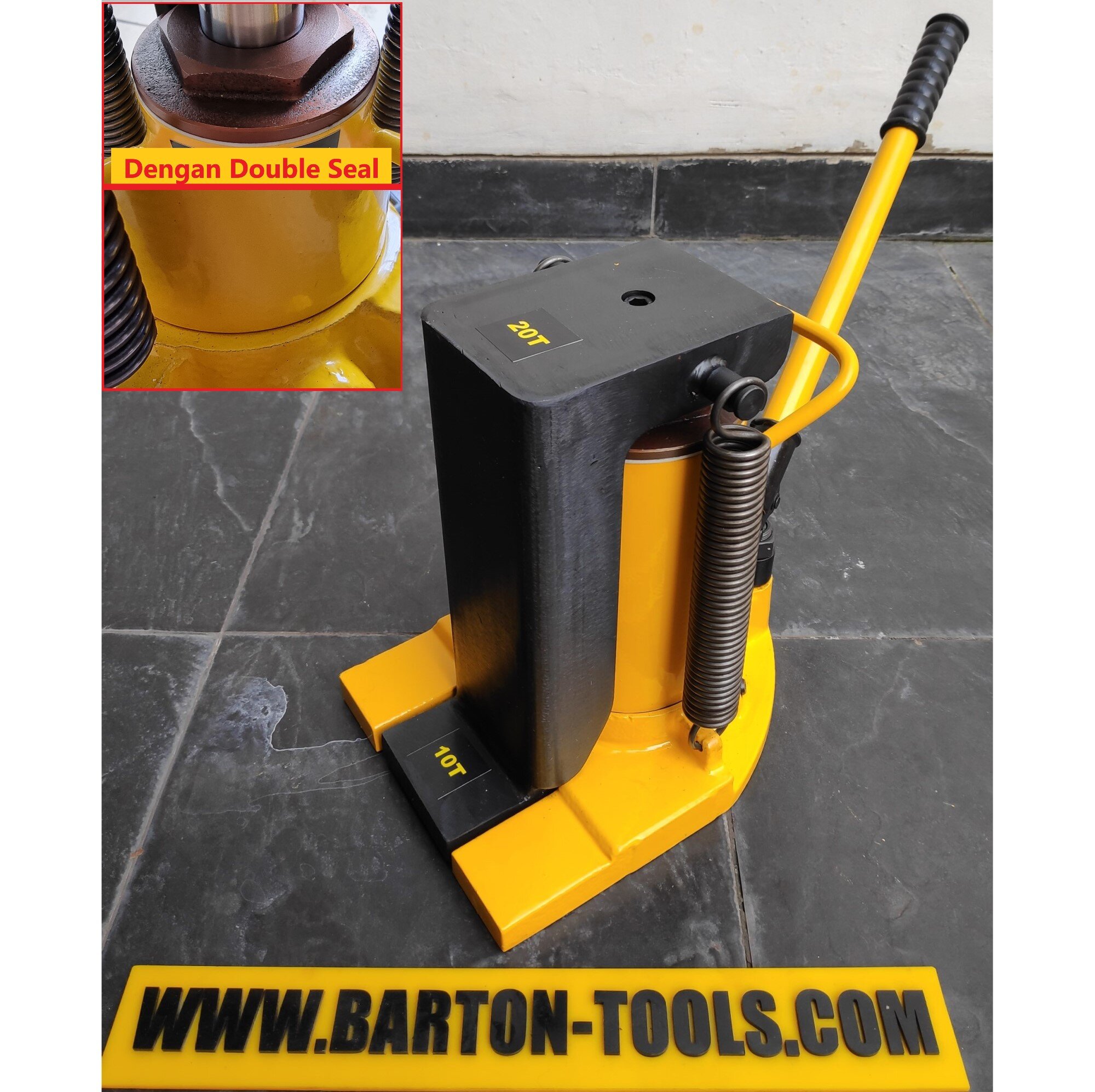 Hydraulic Toe Jack / Track Jack / Dongkrak Sepatu Hidrolik 20 Ton