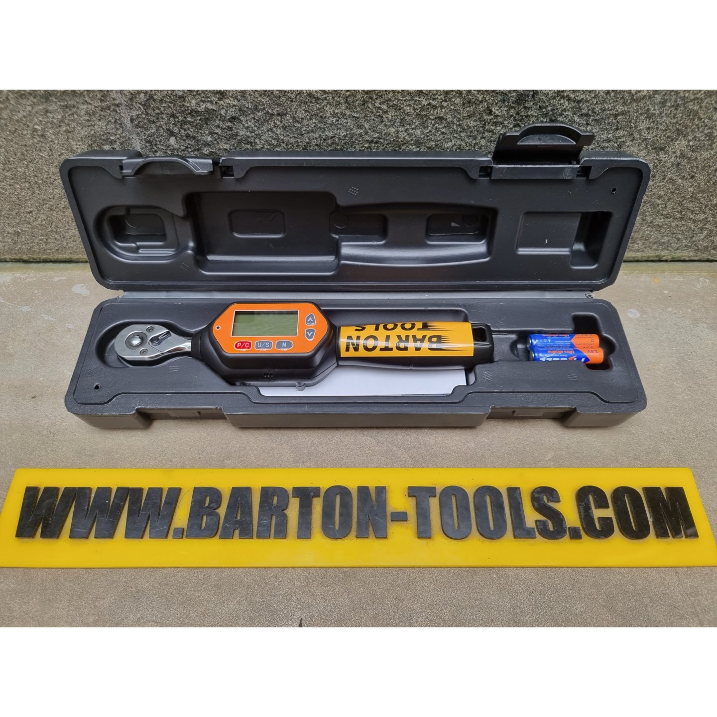 Mini Digital Torque Wrench 1/4" 10Nm SWM10 BARTON Digital Torque