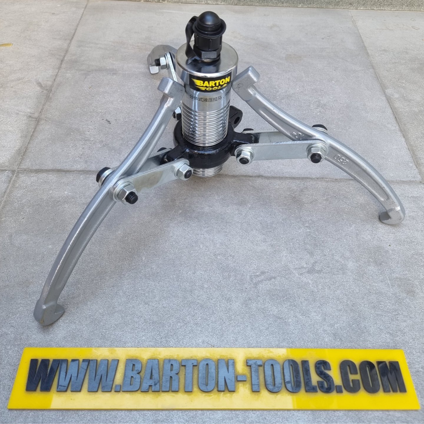 Split Type Hydraulic Gear Puller / Treaker Bearing Hidrolik Pump 10 Ton