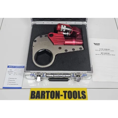 Hydraulic Torque Wrench Low Profile - Hexagonal Socket Low Profile Hydraulic Torque Wrench 345-3446Nm 19-60mm 3KLCD BARTON 1 3klcd