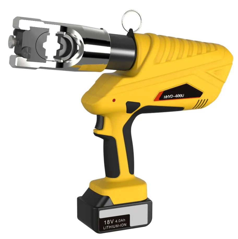 Battery Powered Hydraulic Crimping Tool Crimper Tang Crimp
