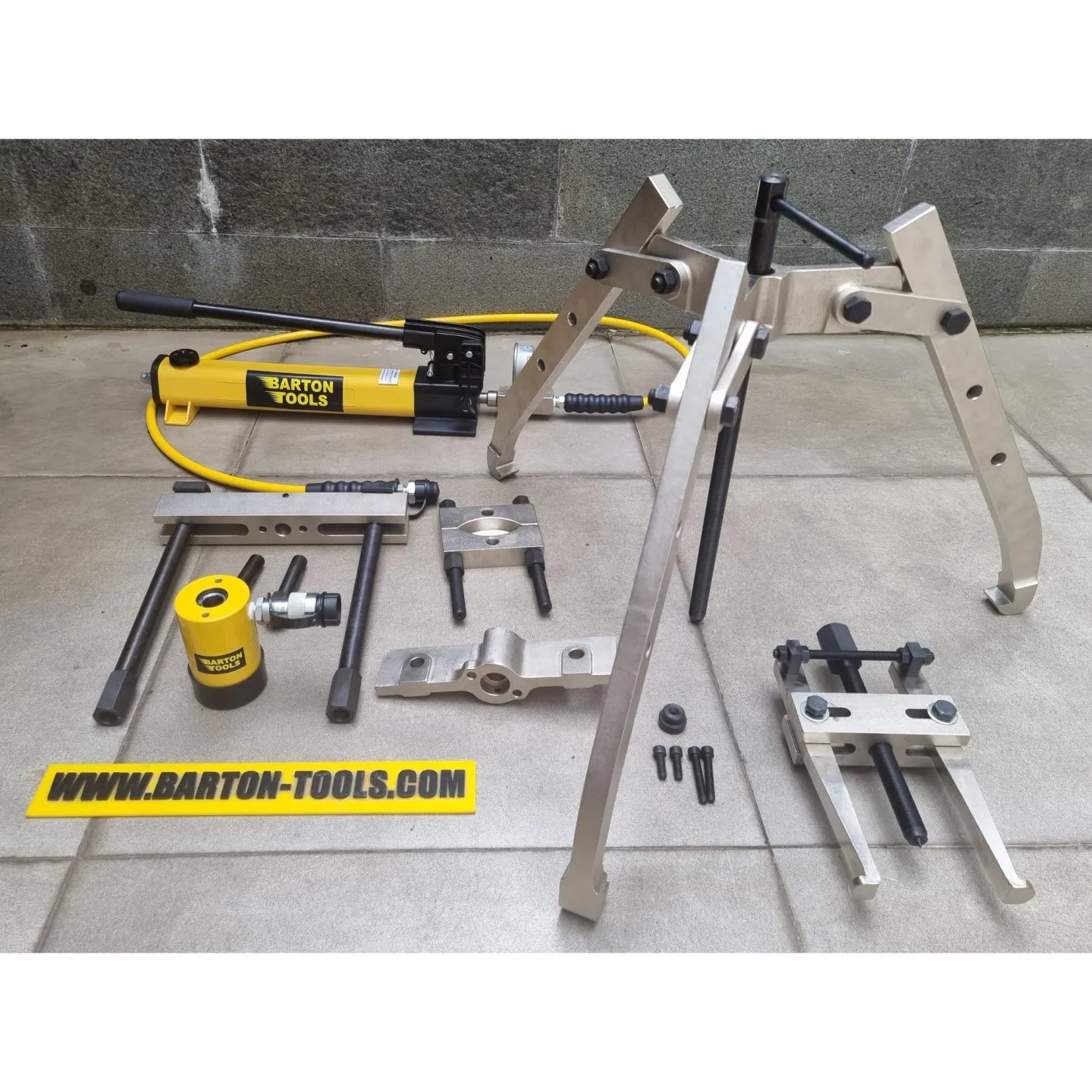 Master Puller Set 8 Ton BHP1752 BARTON Master Pullet Set Barton Tools