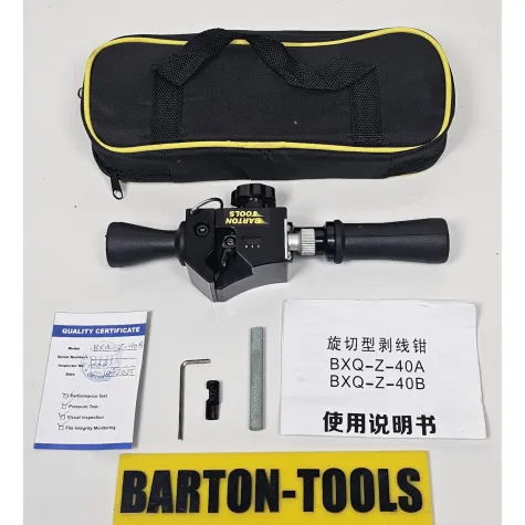 Cable Wire Stripping Tools Rotary Cable Wire Stripper Ø15-40mm BXQ-Z-40B BARTON 1 bxq_z_40b