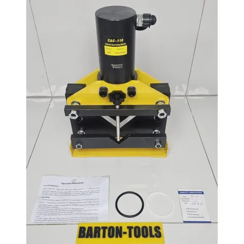 Hydraulic Angle Steel Tools Hydraulic Angle Steel Cutter 110x110x10mm CAC-110 BARTON 1 cac_110