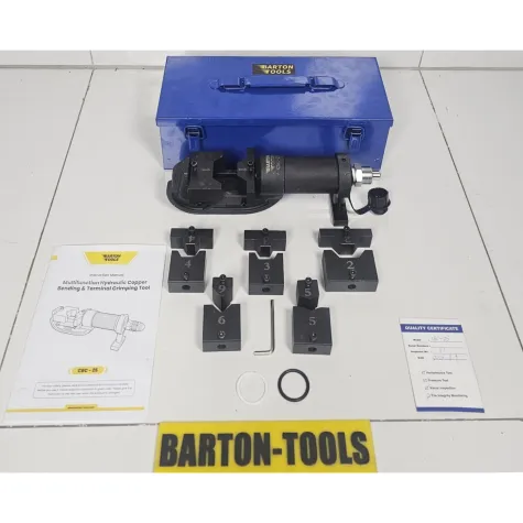 Bending Tools Multifunction Copper Bending 16-30mm & Terminal Crimping 8-38mm² CBC-25 BARTON 1 cbc_25