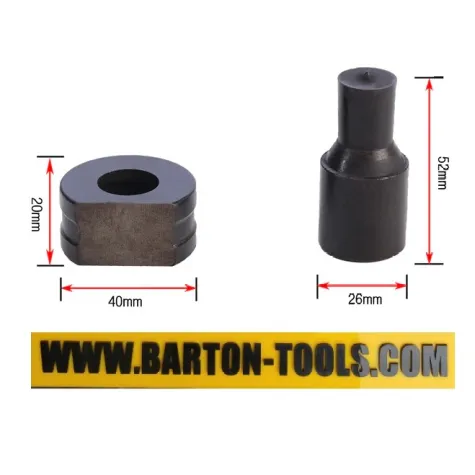Busbar Tools Accessories Hydraulic Punching Round Dies untuk CH-70 / CH-70L BARTON 1 ch_70l_dies