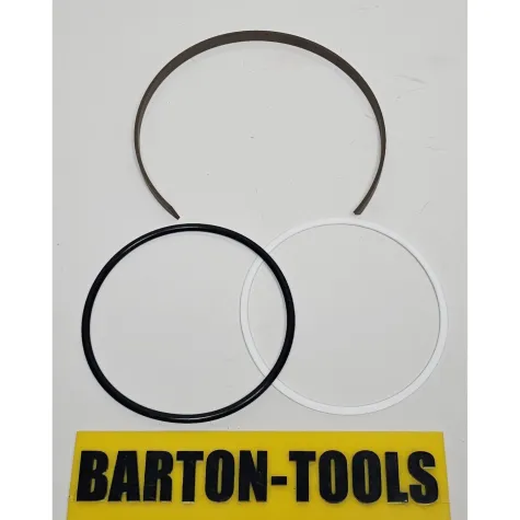 Single Acting Lock Nut Hydraulic Cylinder Single Acting Lock Nut Hydraulic Cylinder 100 Ton 100mm Stroke CLL-100100 BARTON 3 cll_100100_seal_set