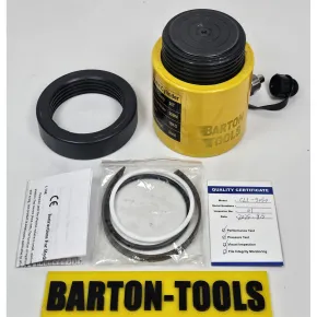 Single Acting Lock Nut Hydraulic Cylinder Single Acting Lock Nut Hydraulic Cylinder 50 Ton 50mm Stroke CLL-5050 BARTON 2 cll_5050_pic_2