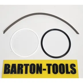 Single Acting Lock Nut Hydraulic Cylinder Single Acting Lock Nut Hydraulic Cylinder 50 Ton 50mm Stroke CLL-5050 BARTON 3 cll_5050_seal_set