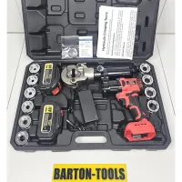 Mini Battery Heavy Duty Head Hydraulic Crimping Tool 16300mm CM300G BARTON