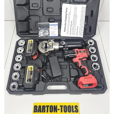 Battery Hydraulic Crimping Tools Mini Battery Heavy Duty Head Hydraulic Crimping Tool 16-300mm² CM-300G BARTON 1 cm_300g