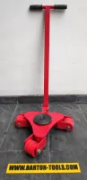 360 Degrees Turn Space  Skid  Skate  Tank  Machine Roller  Trolley  Dolly 3 Ton CRP3 BARTON