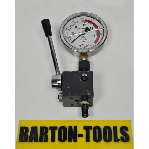 Electric Hydraulic Pumps Electric Hydraulic Pump 8L 750W Valve Single Acting DB075-S1 BARTON 2 db075_s1__block_valve_set