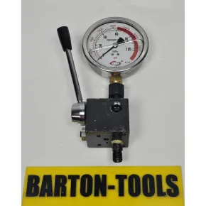 Electric Hydraulic Pumps Electric Hydraulic Pump 8L 750W Valve Single Acting DB075-S1 BARTON 2 db075_s1__block_valve_set