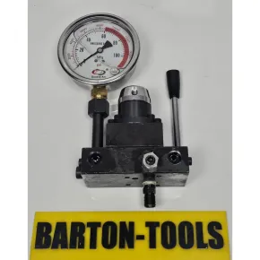 Electric Hydraulic Pumps Double Acting Manual Valve Electric Hydraulic Pump 8L 0.75kw DB075-S2 BARTON 2 db075_s2__block_valve_set