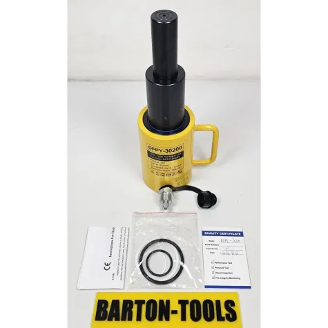 Single Acting Multi Stage Hydraulic Cylinders Single Acting Multi Stage Telescopic Hydraulic Cylinder 30 Ton 200mm Stroke DFPY-30200 BARTON 1 dfpy_30200