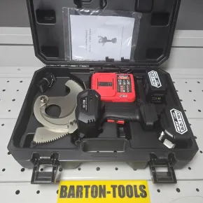 Battery Powered Hydraulic Cable Cutters Battery Powered Hydraulic Al/Cu Cable Cutter Ø75mm EC-75M BARTON 1 ec_75m