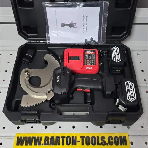 Battery Powered Hydraulic Cable Cutters Battery Powered Hydraulic ACSR Cable Cutter Ø75mm EC-75M BARTON 1 ec_75m