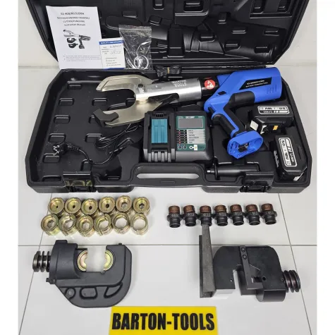 Battery Powered Hydraulic Cable Cutters Battery Hydraulic 3in1 Tools Crimping/Cutting/Punching EZ-400/85C/1220H BARTON 1 ez_400_85c_1220h