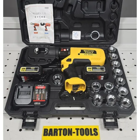 Battery Hydraulic Crimping Tools Battery Hydraulic Crimping Tool 10-400mm² Economy Type EZ-400E BARTON 1 ez_400e