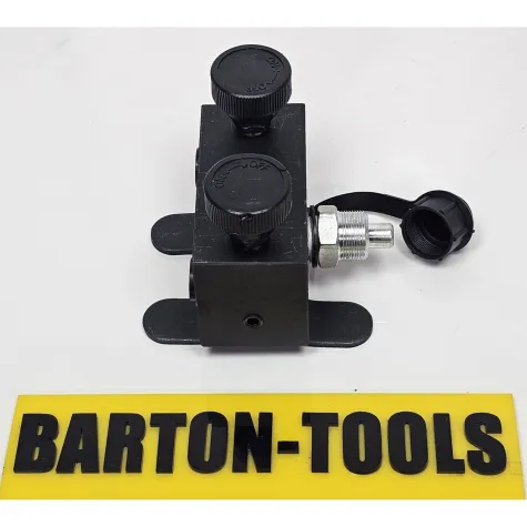 Hydraulic Manifold 2 Port 3/8" Hydraulic Manifold 700Bar 70MPa 10000psi FD-2 BARTON 1 fd_2_pic_1