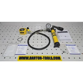 Single Acting Low-Height Hydraulic Cylinders FPY Series Single Acting Low-Height Hydraulic Cylinder 20 Ton FPY-201 BARTON 3 fpy_201_cp_180a