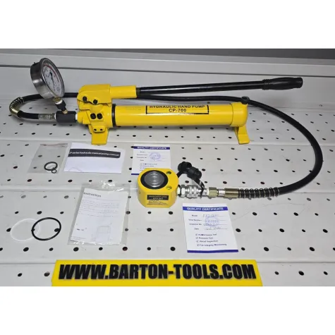 Single Acting Low-Height Hydraulic Cylinders FPY Series Single Acting Low-Height Hydraulic Cylinder 20 Ton FPY-201 BARTON 5 fpy_201_cp_700_2