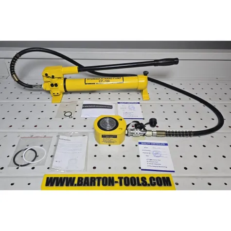 Single Acting Low-Height Hydraulic Cylinders FPY Series Single Acting Low-Height Hydraulic Cylinder 30 Ton FPY-301 BARTON 3 fpy_301_cp_700