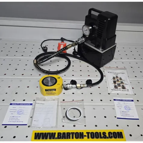 Single Acting Low-Height Hydraulic Cylinders FPY Series Single Acting Low-Height Hydraulic Cylinder 30 Ton FPY-301 BARTON 5 fpy_301_qq_700