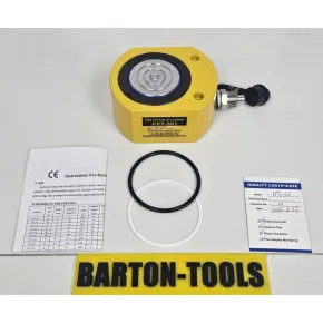 Single Acting Low-Height Hydraulic Cylinders FPY Series Single Acting Low-Height Hydraulic Cylinder 50 Ton 17mm Stroke FPY-501 BARTON 1 fpy_501