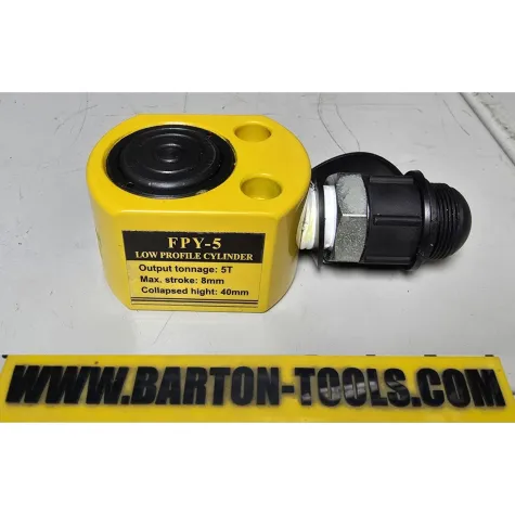 Single Acting Low-Height Hydraulic Cylinders Single Acting Low-Height Hydraulic Cylinder 5 Ton FPY-51 BARTON 1 fpy_51_pic_1