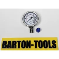 Pressure Gauge 25 1000 Bar 15000 psi 14 NPTF G2535LM BARTON