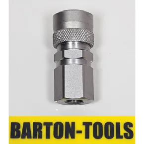 Hydraulic Couplers Hydraulic Couplers Set 1/4" BSP 3300bar 330MPa 47500psi HC-33002 BARTON 2 hc_3300_female