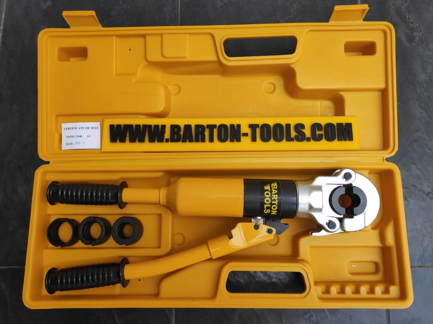 Manual Hydraulic Pipe Radial Press 1632mm / Alat Crimping Pipa Plastik