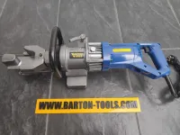 Electric Rebar Bender  Bar Bending  Alat Tekuk Penekuk besi beton hidrolik elektrik 16mm RB16 BARTON