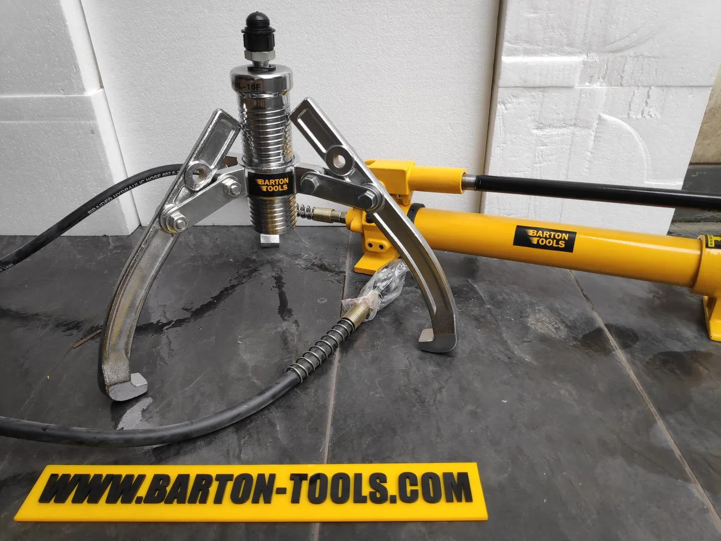 Split Type Hydraulic Gear Puller / Treaker Bearing Hidrolik Pump Set 10