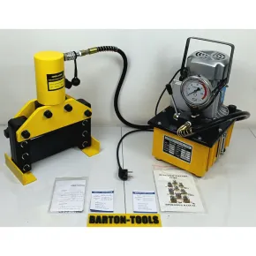 Hydraulic Busbar Cutting Hydraulic Busbar Cutting 12mm x 200mm Straight Cut HHM-200Q BARTON 6 hhm_200qdb075_s1