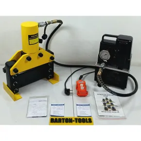 Hydraulic Busbar Cutting Hydraulic Busbar Cutting 12mm x 200mm Straight Cut HHM-200Q BARTON 4 hhm_200qqq_700