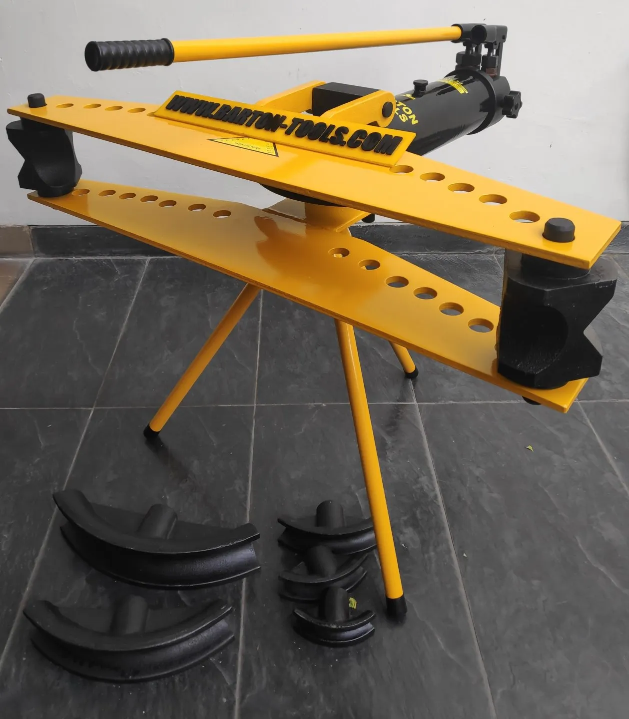 Hydraulic Pipe Bender 1/2"3" with Stand HHW3J BARTON Hydraulic Pipe