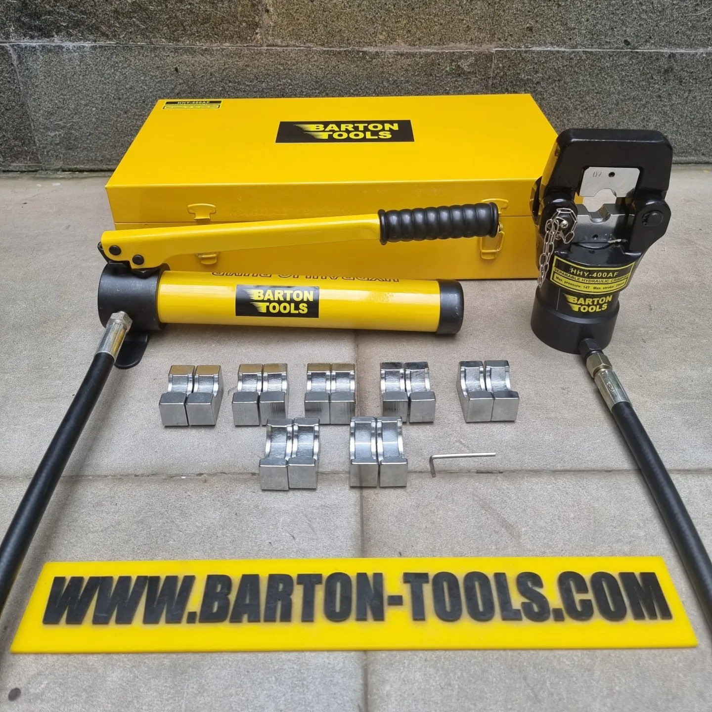 Hydraulic Crimping Tool Set / Crimper / Tang Crimp Press Skun Hidrolik