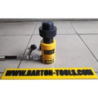 Single Acting Lock Nut Hydraulic Cylinder 10T x 50mm HHYG1050LS BARTON