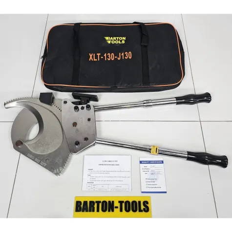 Ratchet Cable Cutters Ratchet Cable Cutter Al Cu Ø130mm J130 BARTON 1 j130