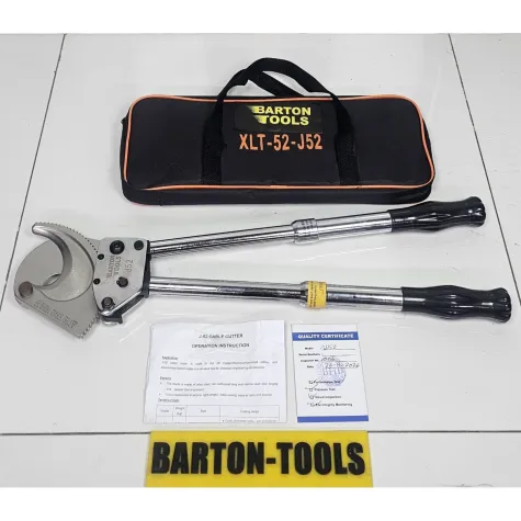 Ratchet Cable Cutters Ratchet Cable Cutter Al Cu 500mm² / Ø52mm J52 BARTON 1 j52