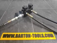 2 Port 38 Hydraulic Manifold 700Bar 70MPa 10000psi  Cabang 2 Hidrolik MF2RCT BARTON