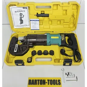Electric Knockout Hole Punchers Electric Hydraulic Steel Punching 4-22mm x 8mm MHP-22 BARTON 1 mhp_22s