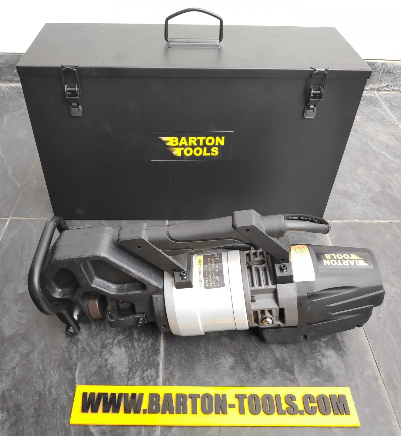 Brushless Electric Hydraulic Punching Machine / Knockout Hole Puncher