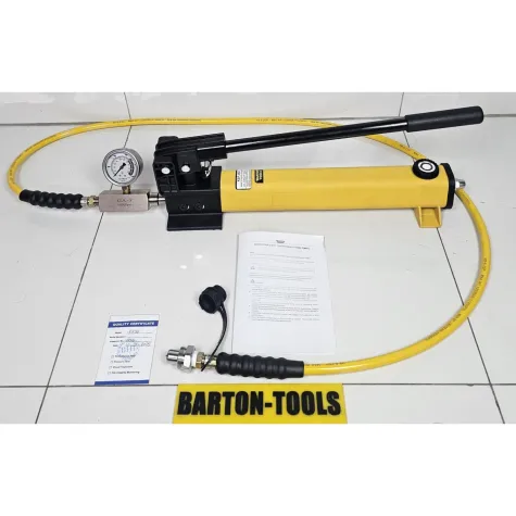 Hand-Operated Manual Hydraulic Pumps Single Acting Hand Hydraulic Pump Light Weight Fiber Body 900ml P392 BARTON 1 p392_complete