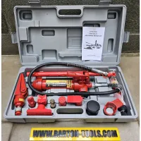 Auto Body Frame Repair Kit Hydraulic Porta Jack Set 4 Ton PPJ0401B BARTON